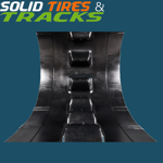 6" Toro Dingo Excavator Rubber Track 160x87.63x37 - Non-Marking