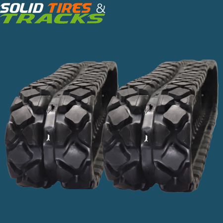 400x86x55  CTL Rubber Track-Turf Pattern
